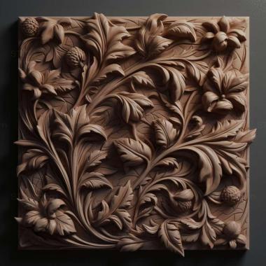 Patterns and decorations stl render 1 3d model